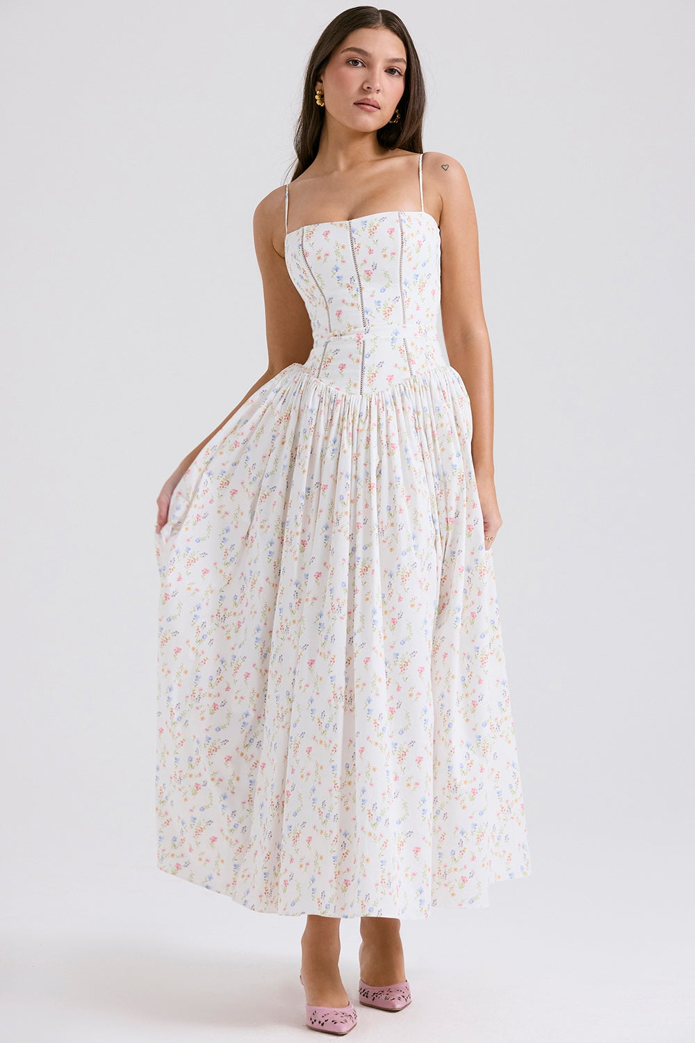 Nya | Cotton Midi Sundress